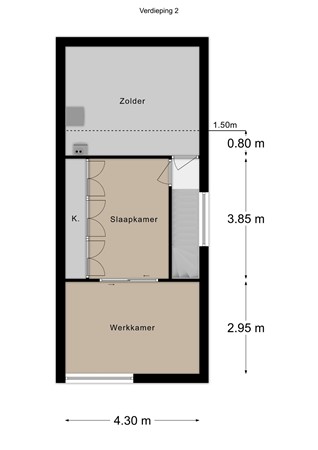 Floorplan - Schepenbankstraat 1, 6291 EA Vaals